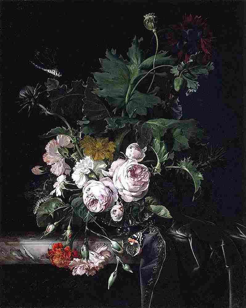 aelst Flower Still Life Art A4 Photo Print