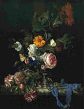 aelst Flower Still life with a Watch main Art A4 Photo Print