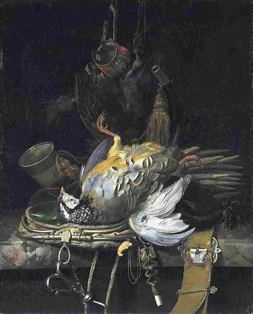 aelst Still life with Game Art A4 Photo Print
