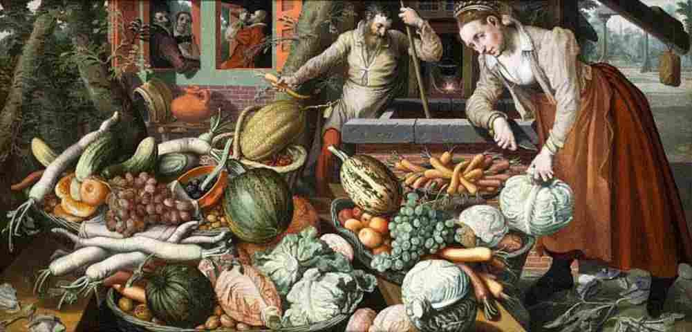 aer A Market Art A4 Photo Print