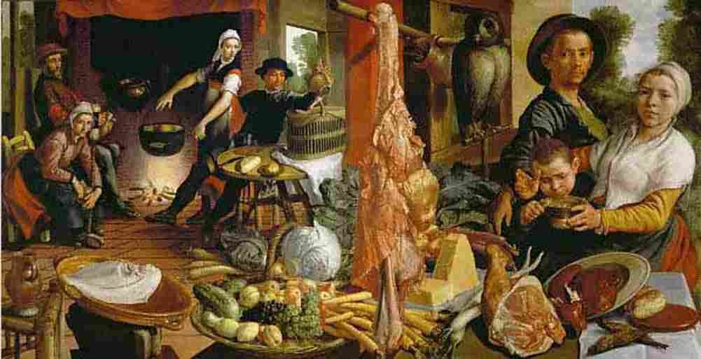 aer The Sumptious Kitchen Art A4 Photo Print
