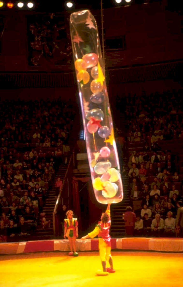 aerial acrobatics circus 1980s 1990s A4 Photo Print