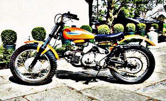 aermacchi ers motorbike A4 Photo Print