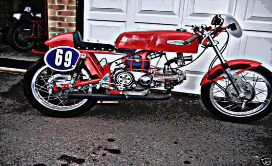aermacchi racing motorbike A4 Photo Print