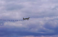 aerobatic aircraft loop Vintage A4 Photo Print