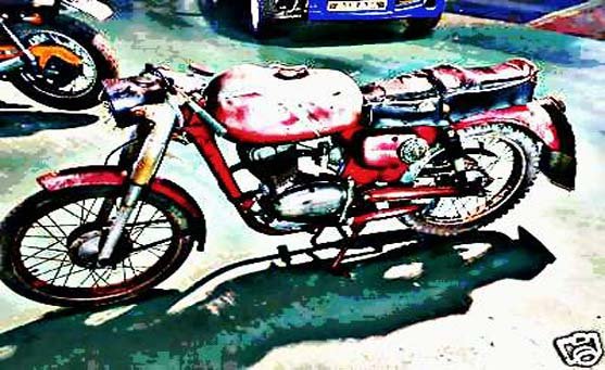 aeromere capriolo motorbike A4 Photo Print