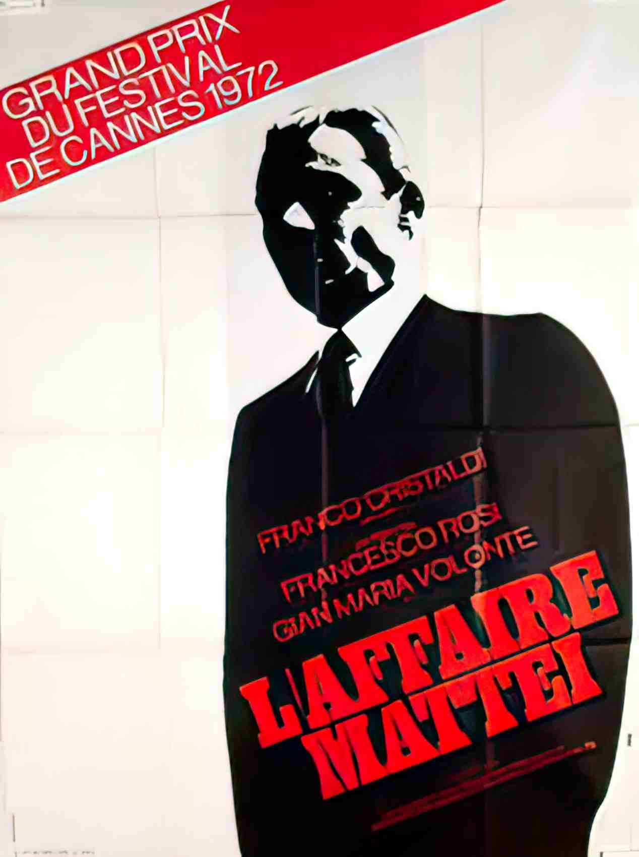 affaire mattei l Advert A4 Photo Print