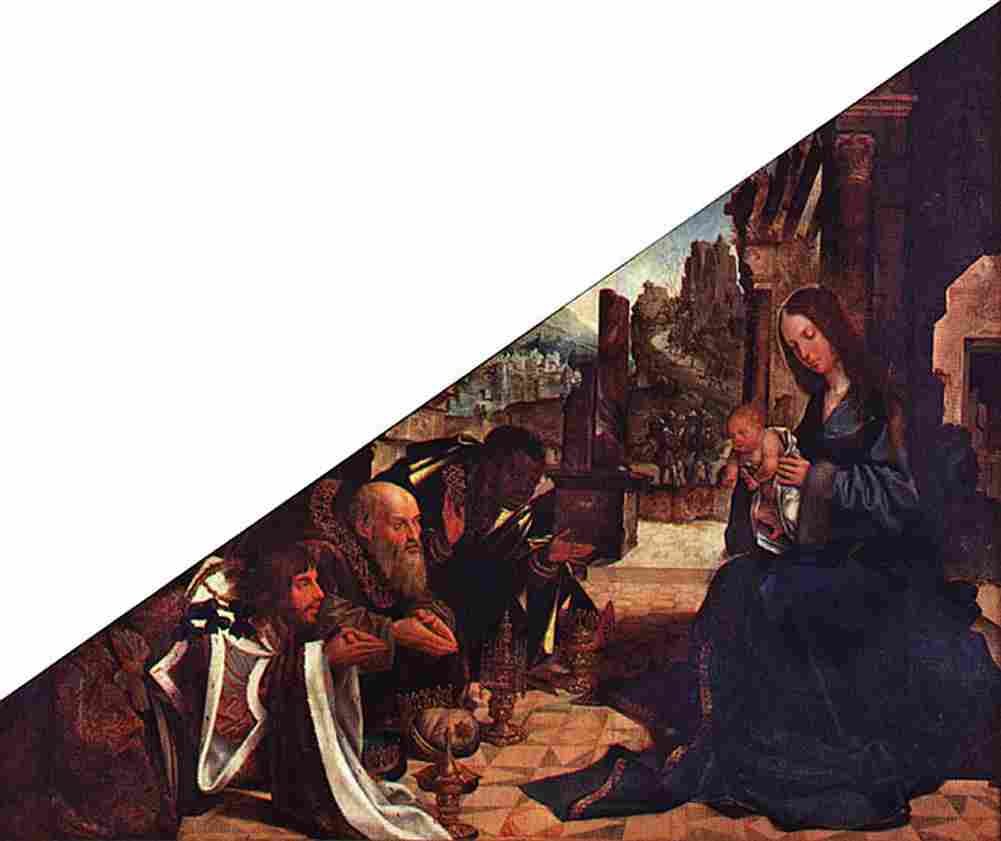 afonso adoration of the magi Art A4 Photo Print