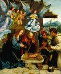 afonso adoration of the shepherds Art A4 Photo Print