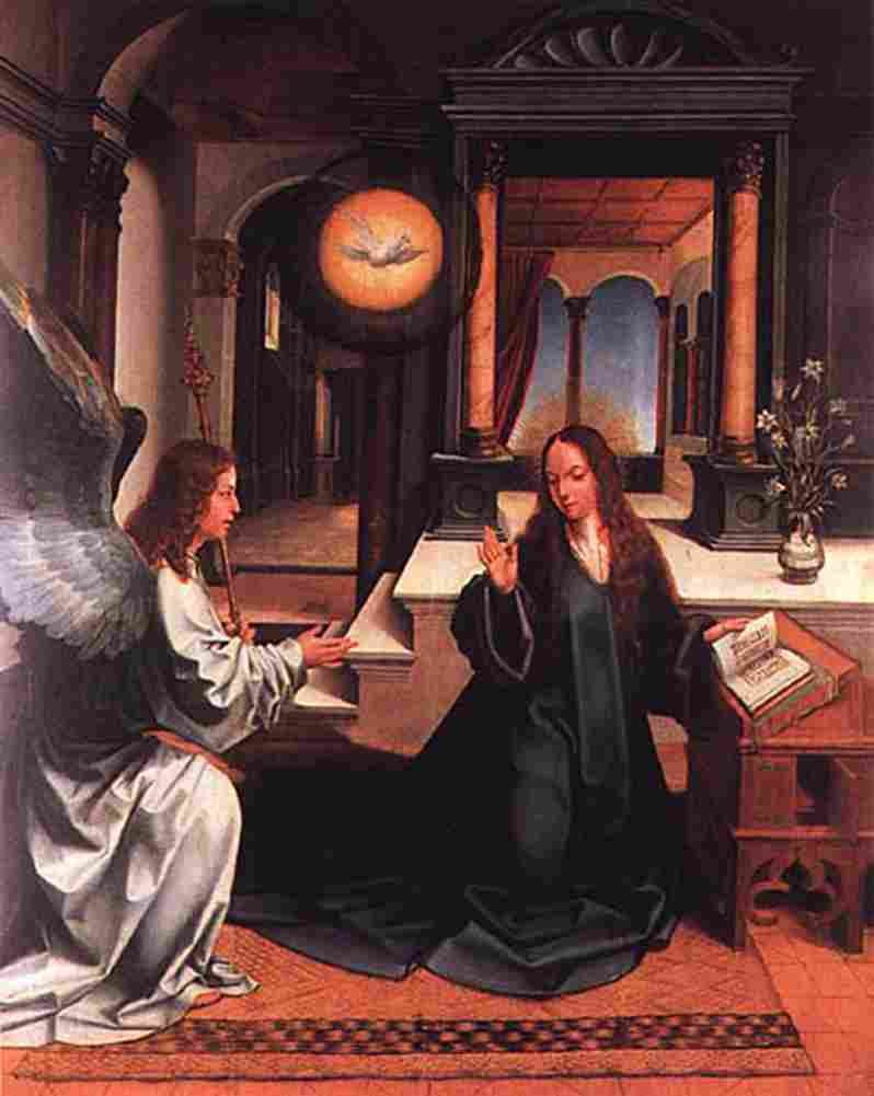 afonso the annunciation Art A4 Photo Print