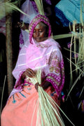 african weaver basket1980s 1990s A4 Photo Print