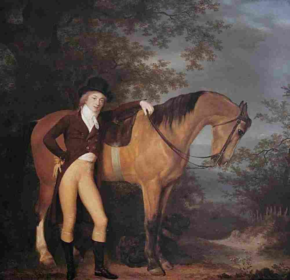 agas self portrait with horse Art A4 Photo Print