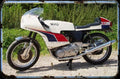 aged 1975 norton commando john player A4 Photo Print