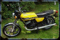 aged 1980 rd250 A4 Photo Print