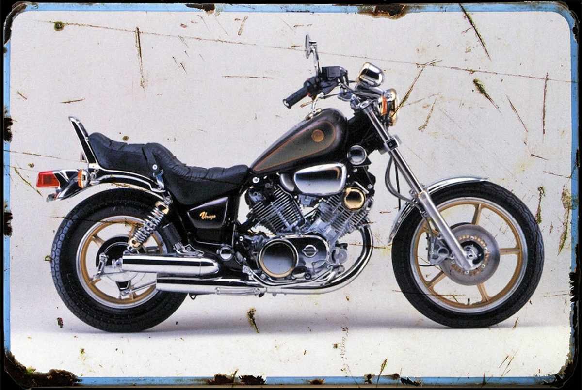 aged 1984 xv750 special A4 Photo Print