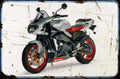 aged Aprilia Tuono R 2004 A4 Photo Print