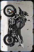 aged BMW R1200GS Adventure Triple Black 16 4 A4 Photo Print