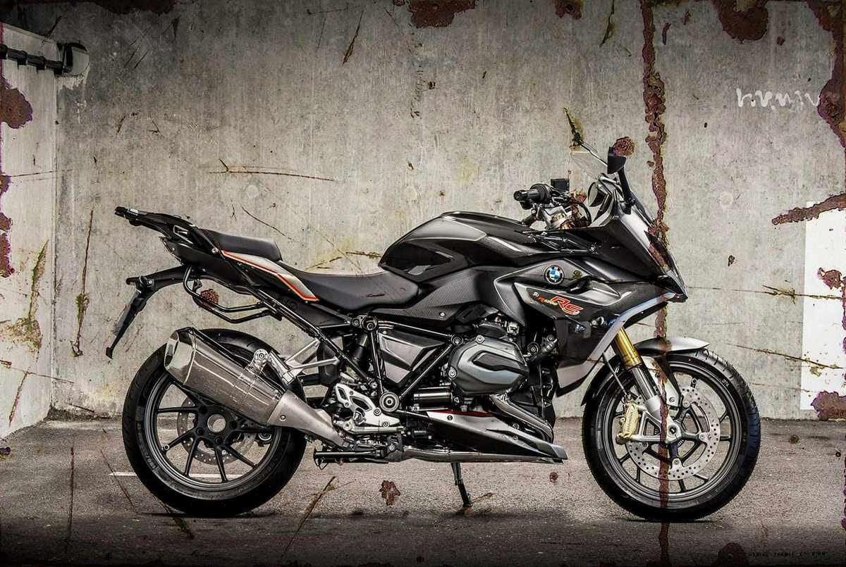 aged BMW R1200RS Iconic A4 Photo Print