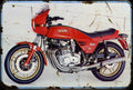 aged Benelli 900Sei A4 Photo Print