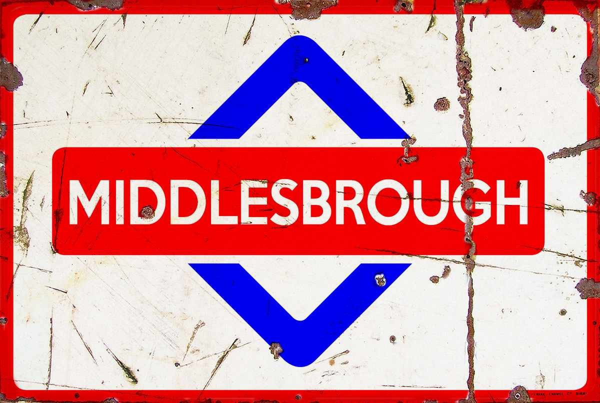 aged Middlesbrough diamond Train willenhall A4 Photo Print