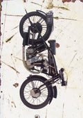 aged Velocette Model K 1925 A4 Photo Print