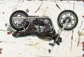 aged Yamaha XS1100 1978 A4 Photo Print