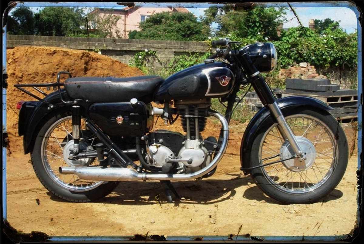 agerd 1958 matchless g3ls A4 Photo Print