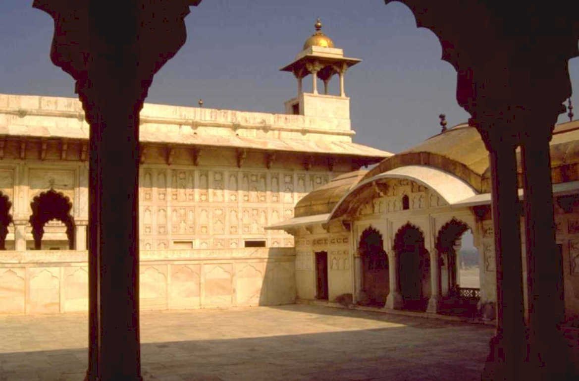 agra fort stone 1980s 1990s A4 Photo Print