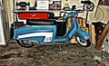 agrati capri motorbike A4 Photo Print