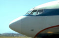 airplane fuselage boeing727 Vintage A4 Photo Print