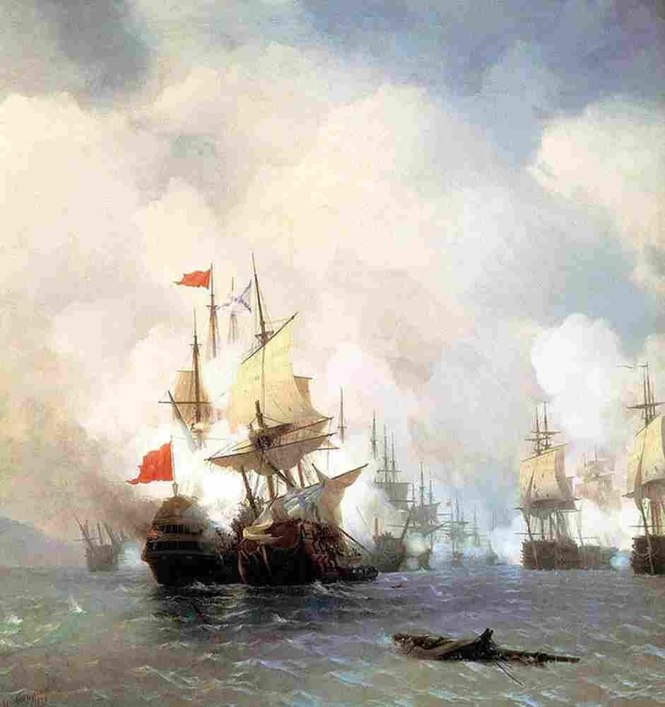 aiv Battle of Chios Art A4 Photo Print