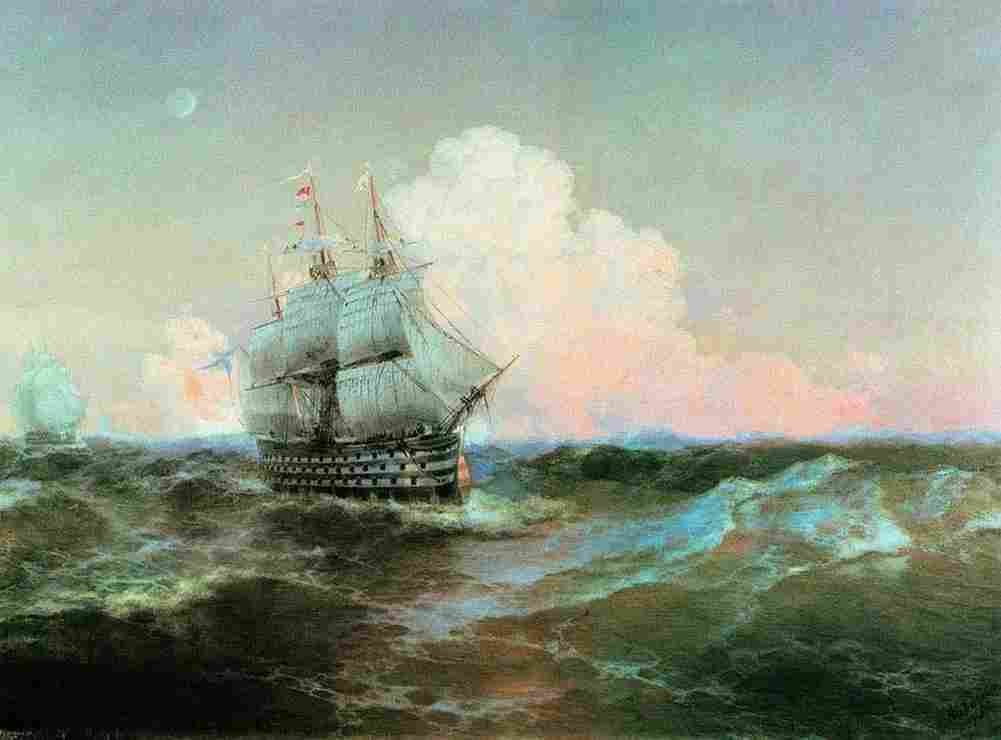 aiv I C Ship Twelve Apostles Art A4 Photo Print