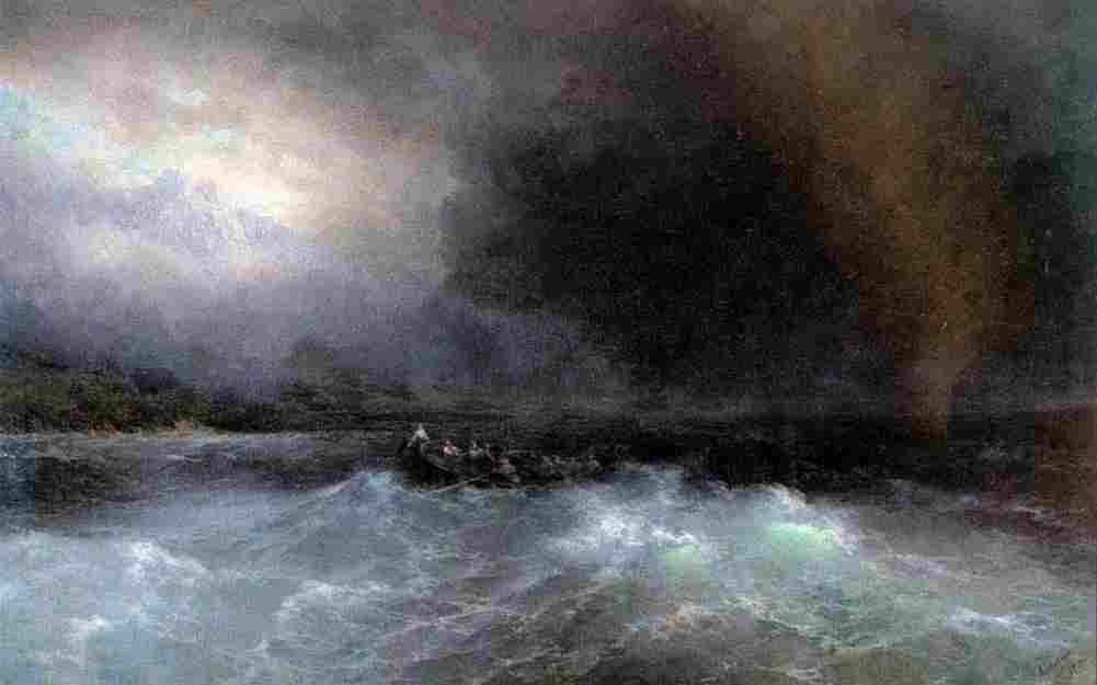 aiv Ship At Sea Art A4 Photo Print