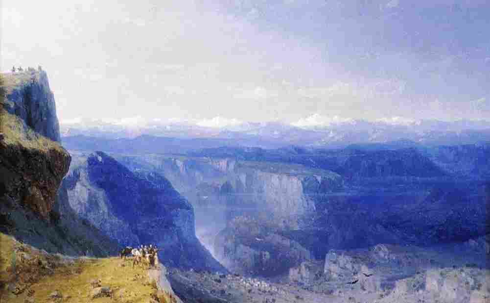 aiv The Caucasus Art A4 Photo Print