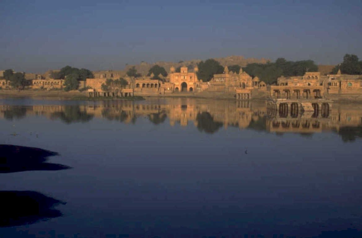 ajmer ganges sunset 1980s 1990s A4 Photo Print