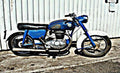 ajs 14 motorbike A4 Photo Print