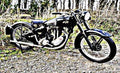 ajs 16m (2) motorbike A4 Photo Print