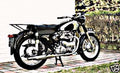 ajs 20b motorbike A4 Photo Print