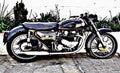 ajs 650 motorbike A4 Photo Print