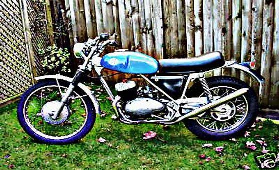 ajs stormer motorbike A4 Photo Print