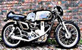 ajs7r motorbike A4 Photo Print