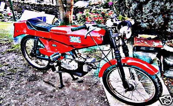ajw fox cub motorbike A4 Photo Print