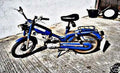 ajw motorbike A4 Photo Print