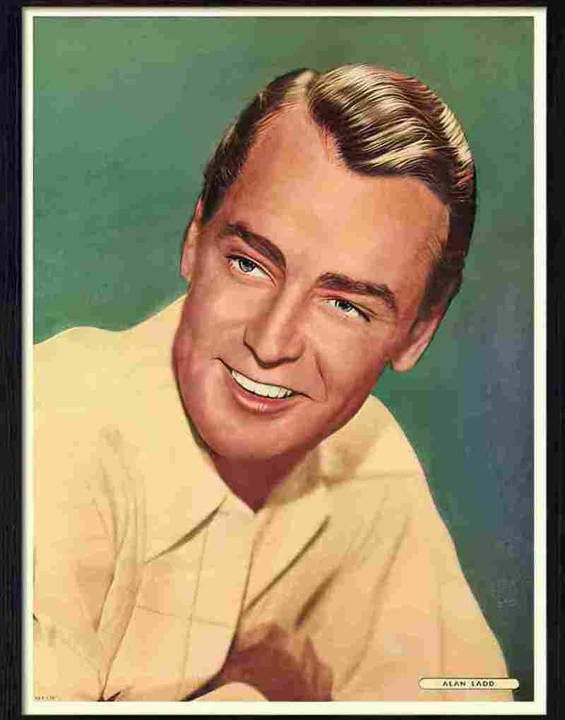 alan ladd Advert A4 Photo Print