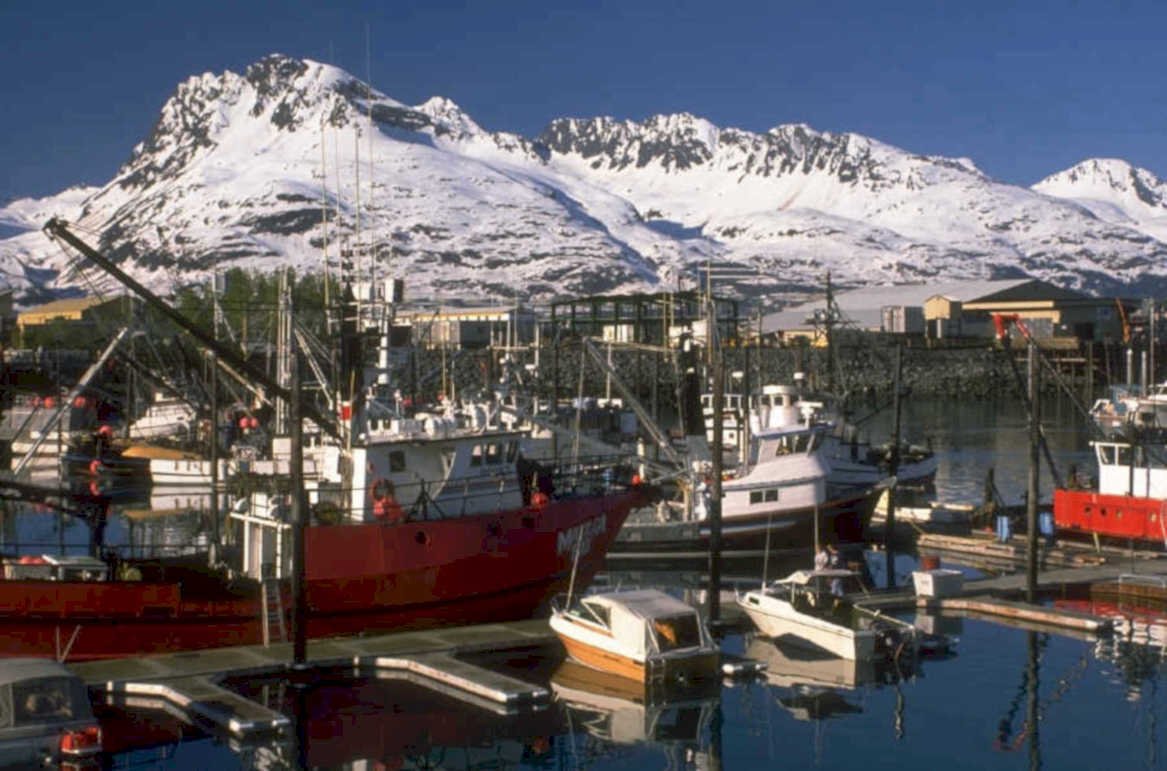 alaska fishing boats 1980s 1990s A4 Photo Print