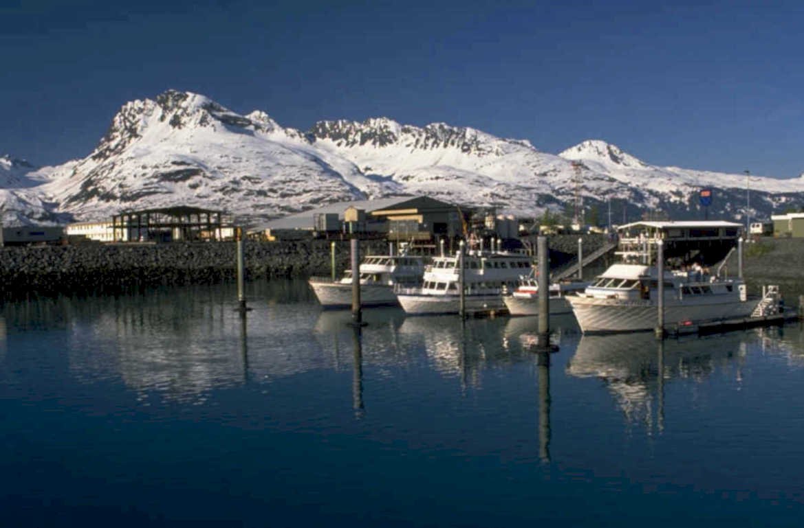 alaska harbor boats 1980s 1990s A4 Photo Print 42