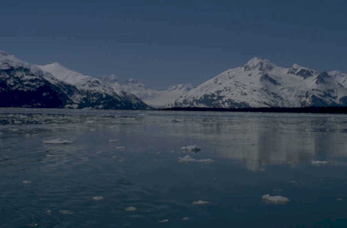 alaskan glacier bay 1980s 1990s A4 Photo Print