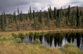 alaskan lake autumn 1980s 1990s A4 Photo Print