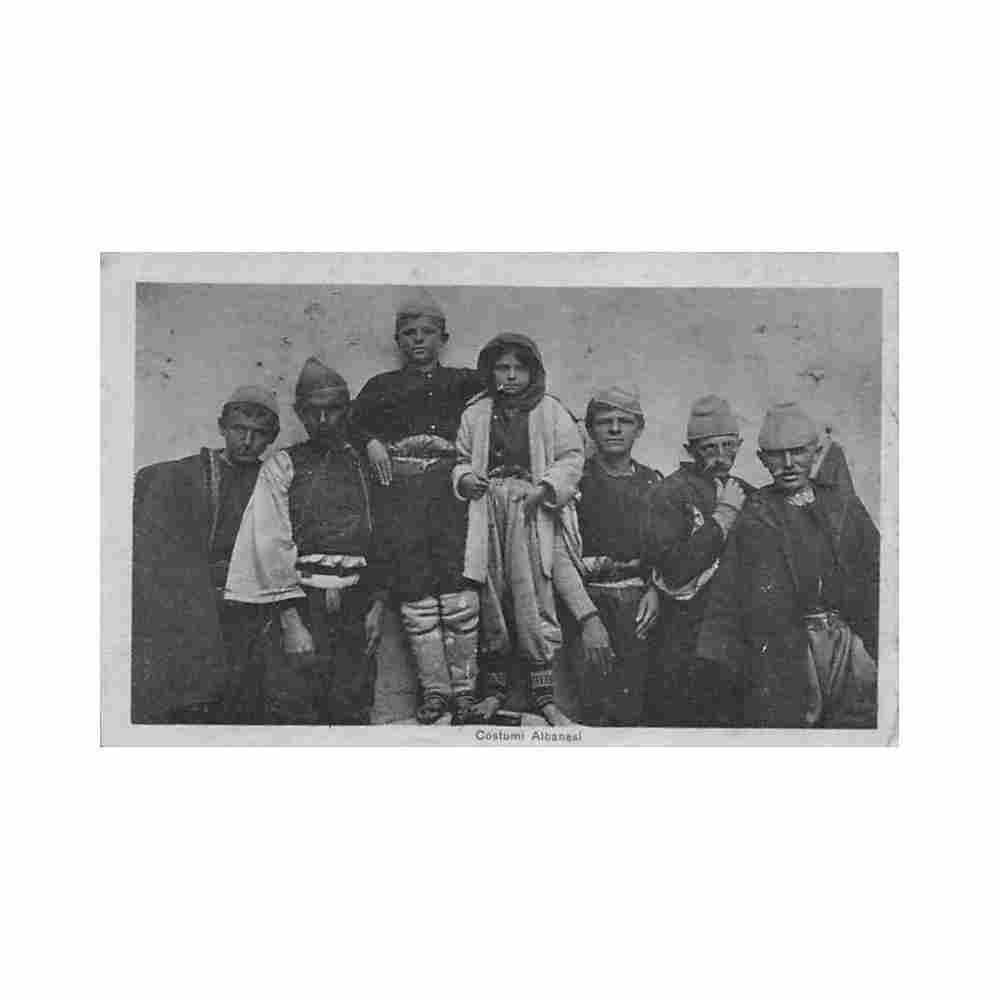 albania albanian costumes ipa ct 4424 Vintage A4 Photo Print