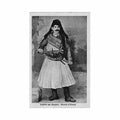albania albanian warrior Vintage A4 Photo Print